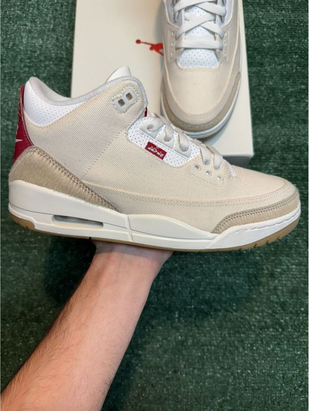 Jordan Retro 3 Levi’s Lunear New Year Size 9.5